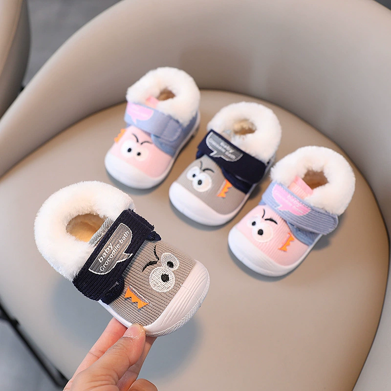 Поколение обуви для малышей, мужская и женская детская обувь, осенне-зимняя детская обувь с мягкой подошвой 0-1-3 лет, обувь для вызова, зима