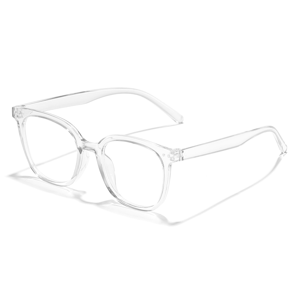 Nuevo estilo transfronterizo, marco de uñas de arroz, hombres y mujeres, el mismo estilo, cara pequeña, gafas anti-luz azul, gafas de sol para exteriores