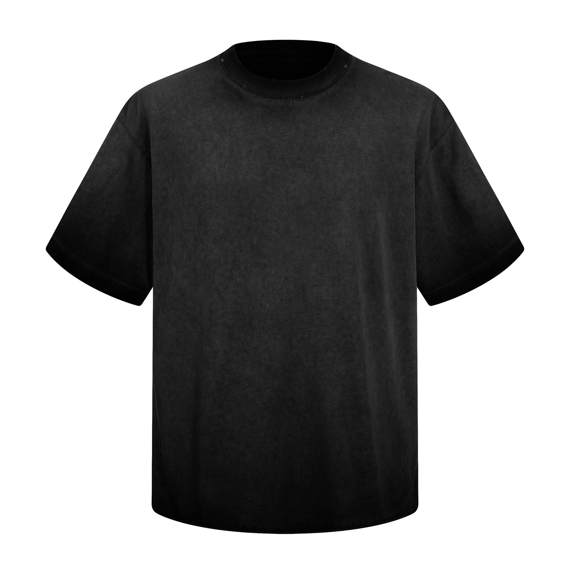 Chain tide2026 nuevo verano retro americano lavados con agua pantalones cortos de manga corta set corto set de verano camiseta de manga corta hombre image 7