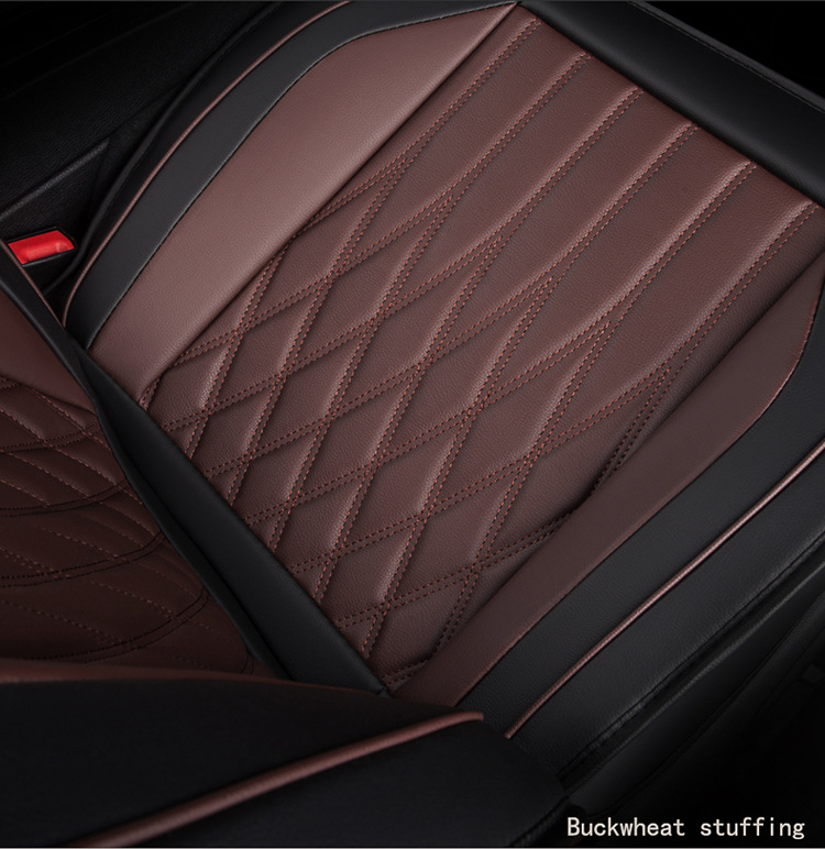 2024 New Model Full-Surround Unicorn Full-Leather Car Seat Cushion, All-Season Universal Seat Cover, Seat Pad, Amazon Cross-Border