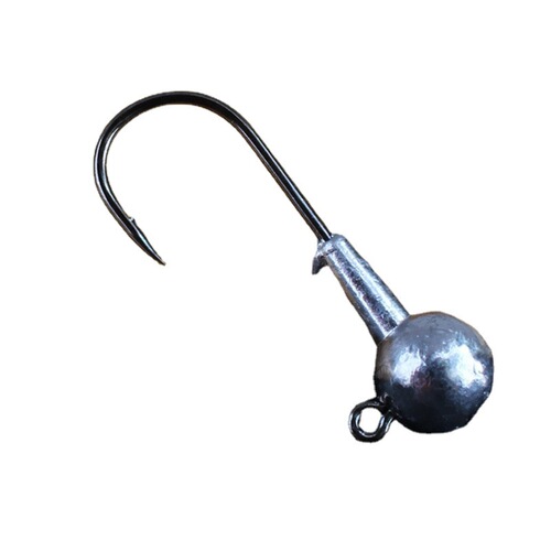 Boxed new lead head hook original color reinforced 50 Luya anti-hanging bottom micro-object soft bait T-tail mandarin fish cocked bass