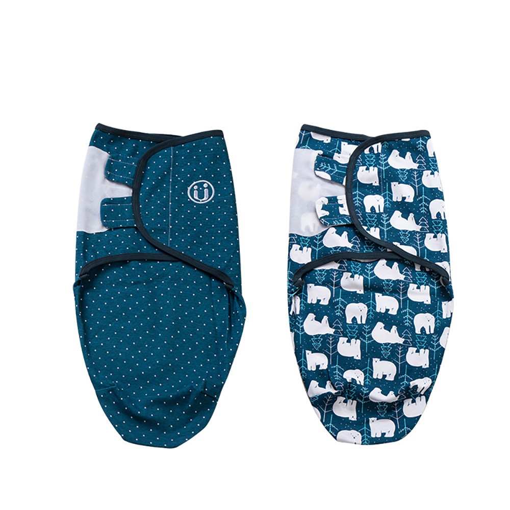 Yinmei algodón bebé pañales toalla recién nacido anti-shock bebé saco de dormir impresión cuatro estaciones bebé edredón transfronterizo