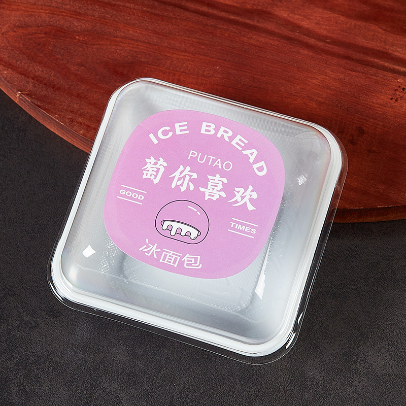 Caja de embalaje de plástico de soplado de pan helado, caja de pan helado, caja de pan helado, caja de pan helado, caja de pan helado