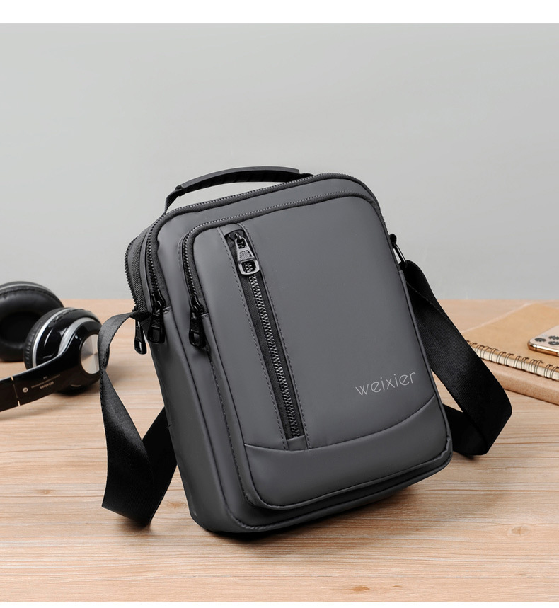 Kompakte Herren Handytasche Umhängetasche Wasserabweisend_voghion.com