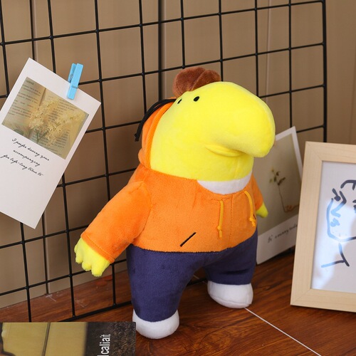 Hot-selling Cross-Border Smiling Friends Merchandise: Adorable Mr. Frog Plush Toy