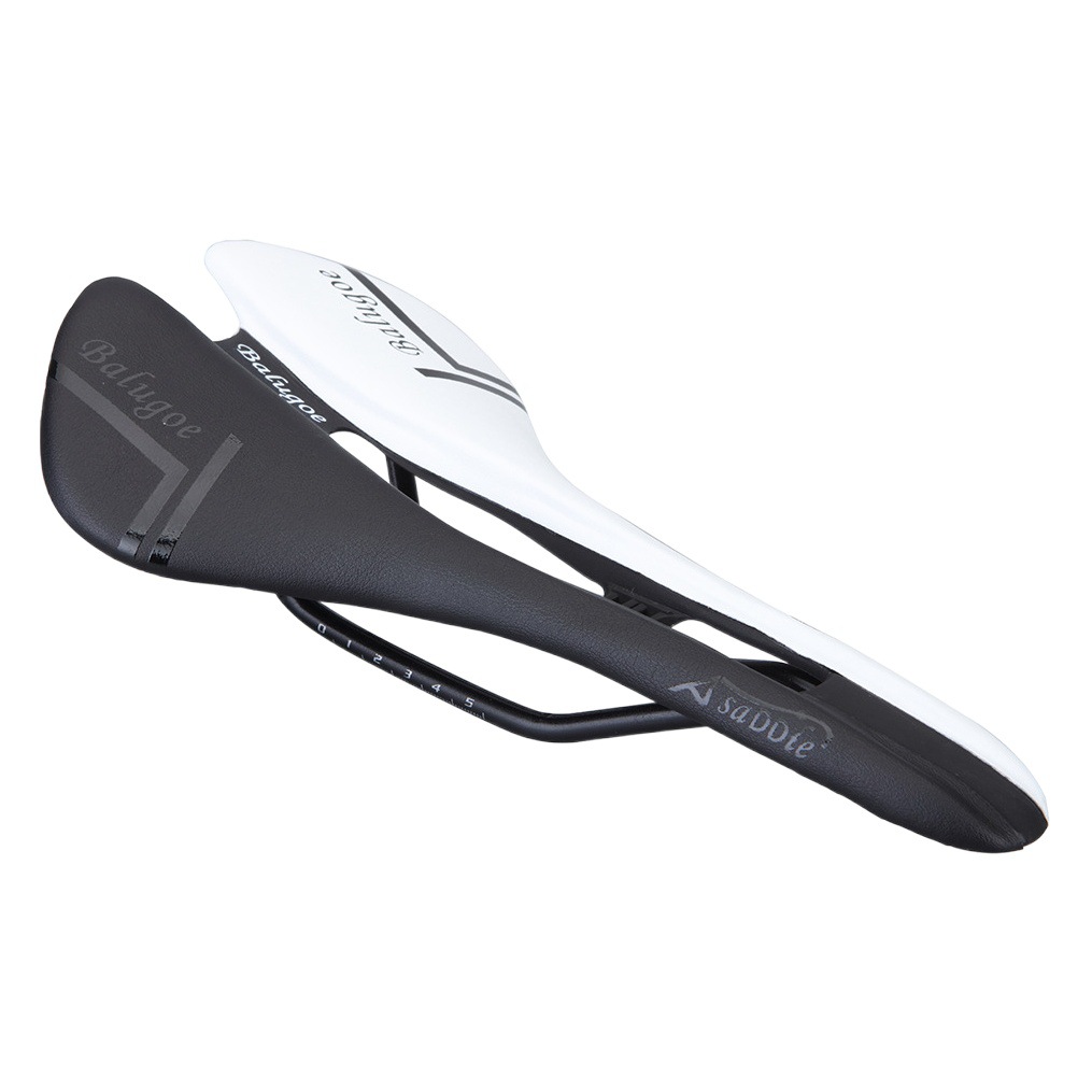 Nuevo cojín de la bicicleta de carretera cojín del asiento ancho cómodo sillín de fibra de nylon bicicleta de montaña sillín bolsa de asiento universal