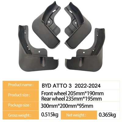 Mudguard 3/Yuan Plus 2022-2024 Car