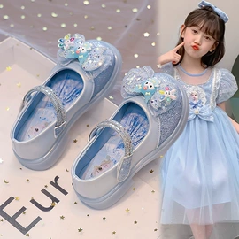 水晶/水钻鞋;童凉鞋;童皮鞋