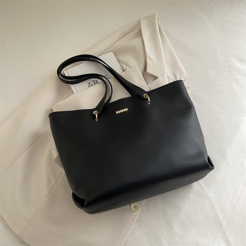 2026 primavera y verano nuevo estilo coreano bolso simple bolso de mujer bolso de hombro casual de gran capacidad bolso de mujer bolso de mujer