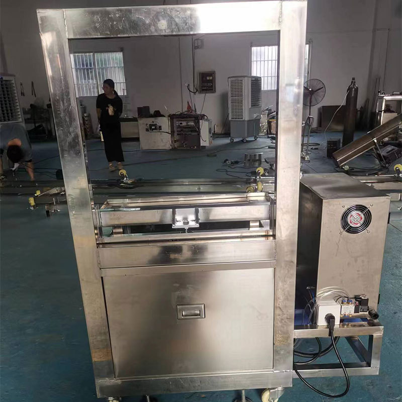 Movable Single-Slot Lifting Type Auto Parts Compressor Accessories Oil-Immersed Anti-Rust Equipment Machine