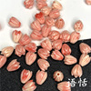 Powder rub contains rose, Hanfu ancient style, hair accessory, Chinese hairpin, 6×9mm