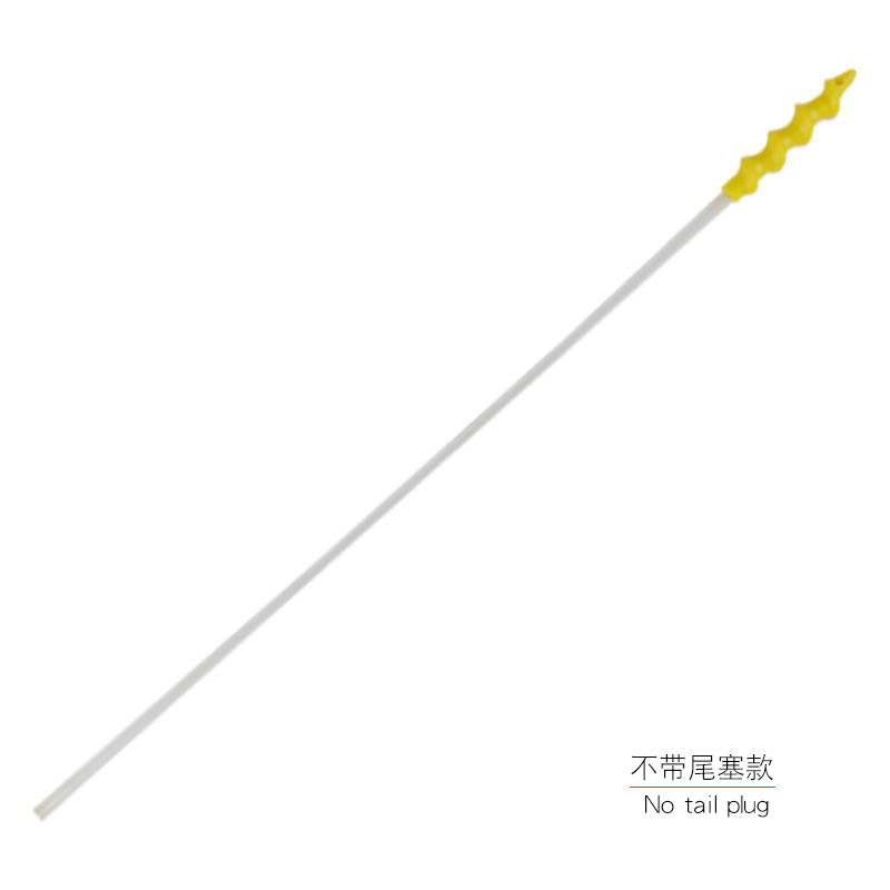 Cerdo cabeza espiral vas deferens cerdo biónico tubo espiral tipo de exportación opcional con tapón de cola