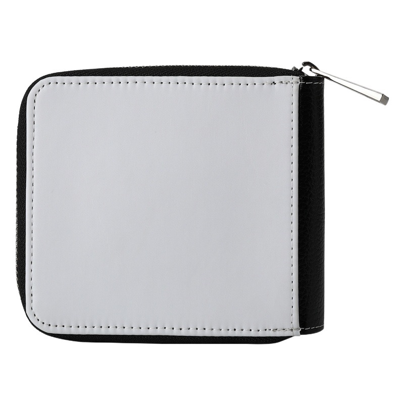 Suministro directo de fábrica de impresión de transferencia térmica sublimación billetera en blanco estilo corto Impresión de transferencia térmica serie de productos en blanco en stock
