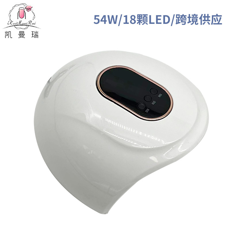 Lámpara de fototerapia de uñas Lámpara para hornear 54W Herramientas para uñas Gel de esmalte de uñas Led Lámpara de uñas Tienda de uñas Máquina de fototerapia Lámpara de uñas