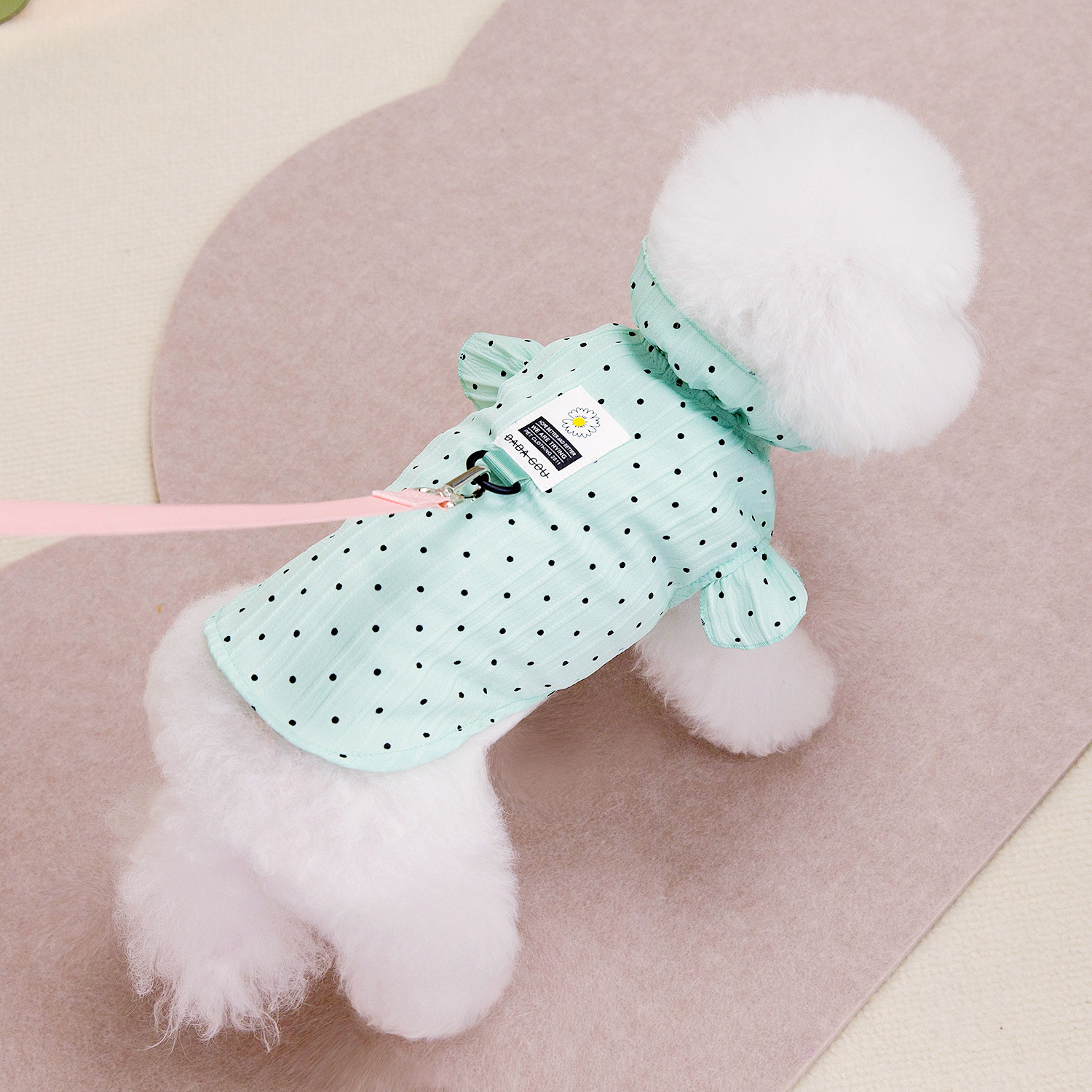 Рубашка для любимой собаки Pet Dog T -Fore Pet Olde Pet Clothing Spring Summer New 24 -точечная рубашка