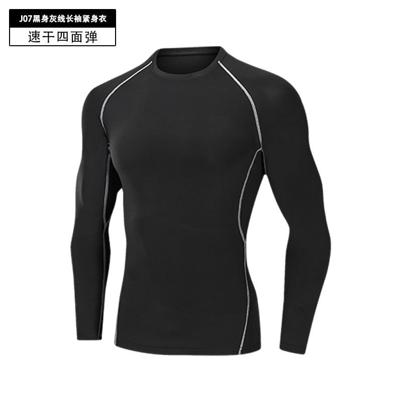 J07 그레이라인 긴소매