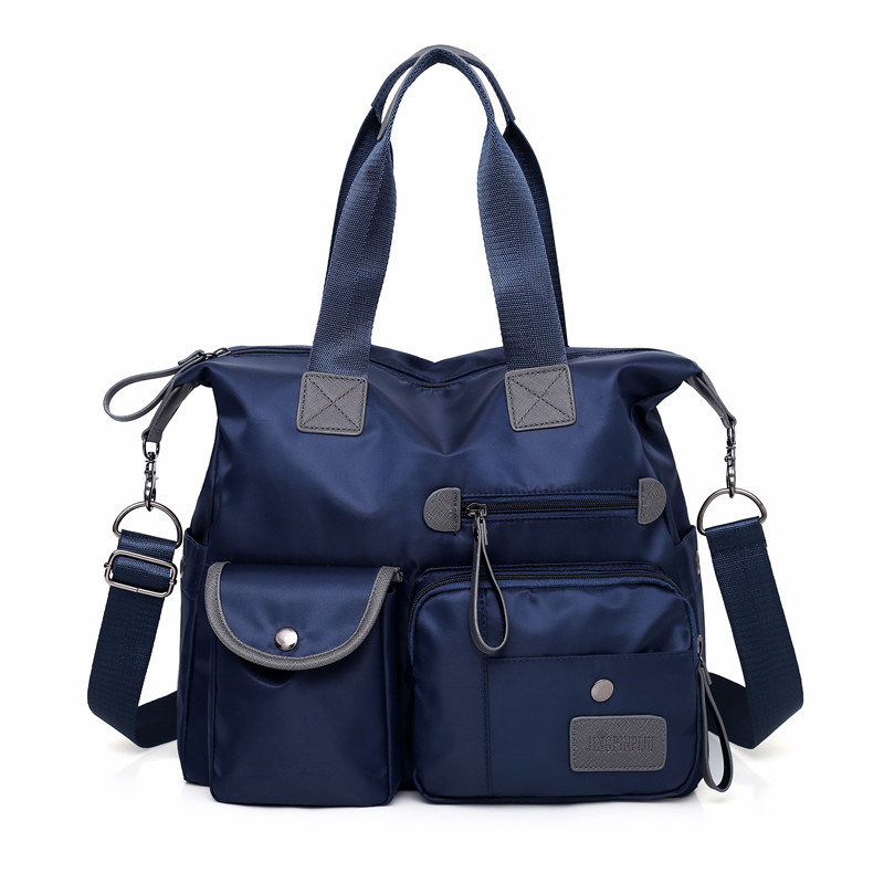 [En Existencia] Nuevo Bolso de Mano de Nailon Estilo Comercio Exterior Europeo y Americano para Mujer, Bolso de Hombro, Bolso de Viaje Grande, Venta al por Mayor, para Ir al Trabajo