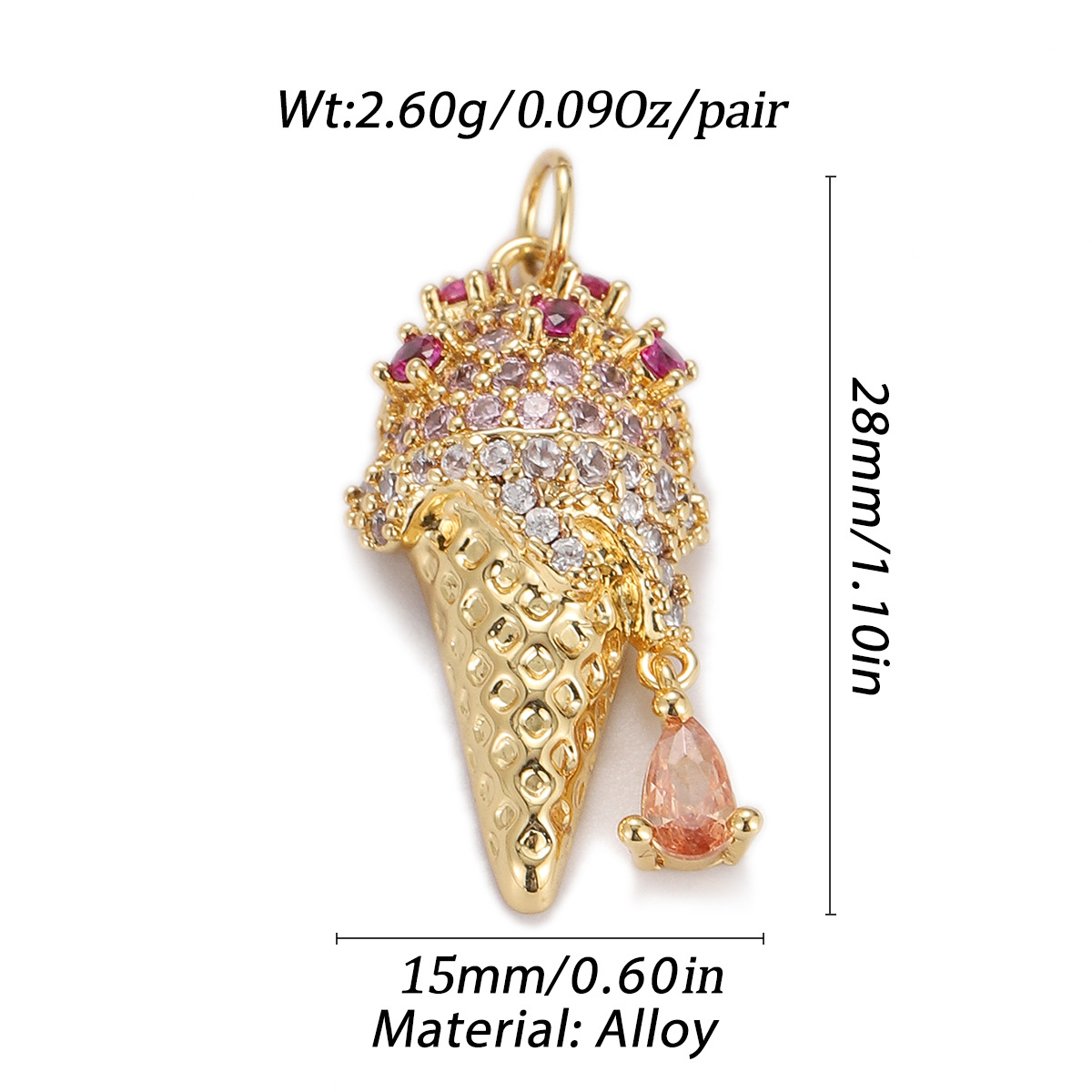 5g Weight Pendant Jewelry Making Type 1 Piece Quantity Holiday, Daily Occasion Copper Material Geometric, Letter, Giraffe Pattern Women's Gender Simple Style Style 1 Piece Copper Geometric Letter Giraffe Pendant 7