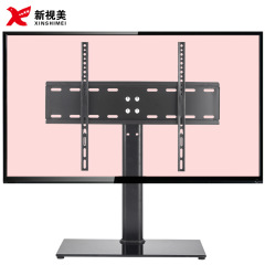 通用32-55インチテレビの台座のスタンドのスタンドのデスクトップは穴を開けないでください。