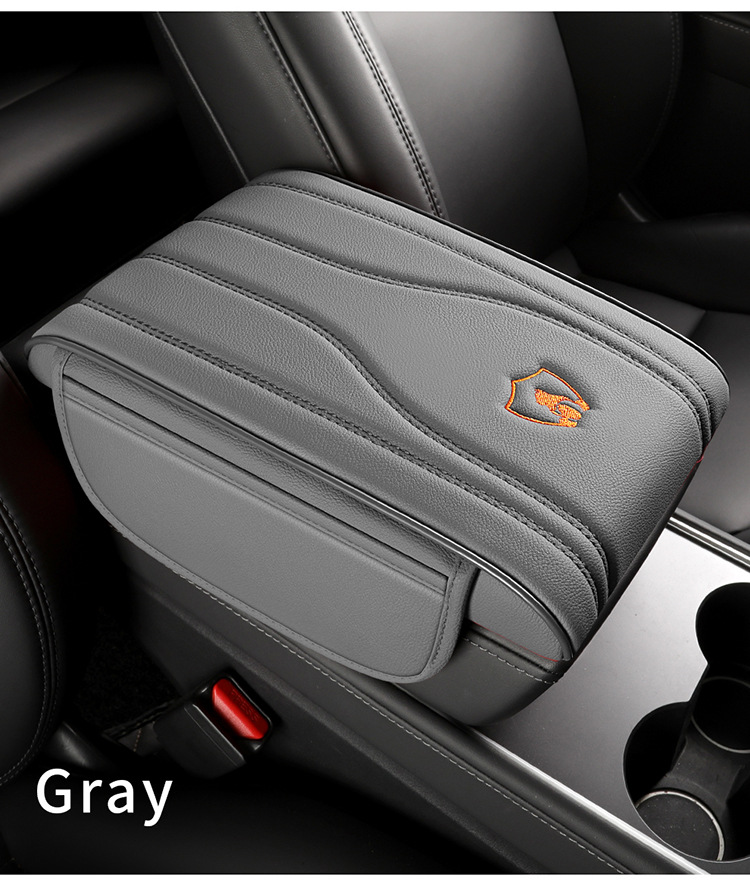 Car Armrest Box Pad Universal Storage Bag Car Phone Pocket