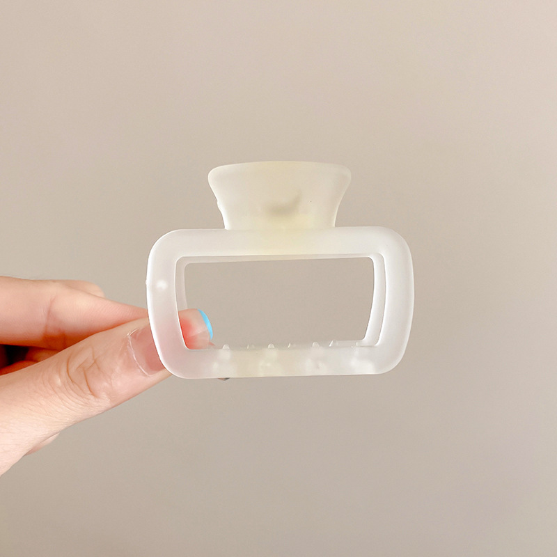 Clip de agarre, gran cantidad de cabello, horquilla esmerilada, horquilla simple, horquilla de tiburón, nuevo y exquisito tocado de alta gama, horquilla femenina