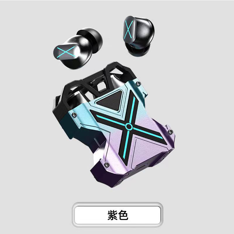 Modelo privado K89 Bluetooth V5 juego auriculares metal espacio almacén F9 auriculares Bluetooth TWS reducción de ruido auriculares binaural llamada