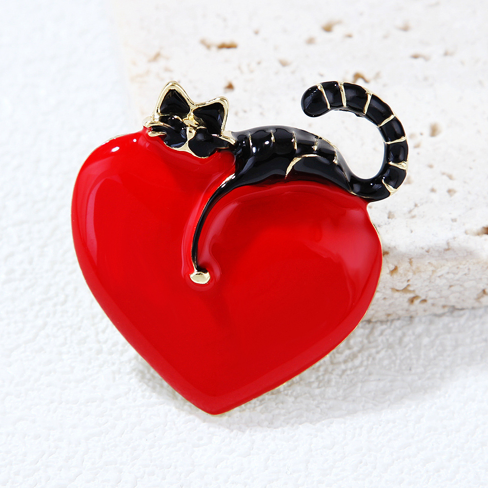Cartoon Style Pin Animal Alloy Enamel Unisex Brooches display picture 4