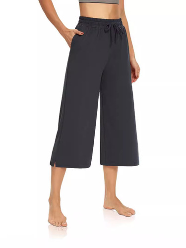 Cross-border Amazon 2025 Loose Straight Leg Pants Red Elegant Commute Soft Pants In Stock