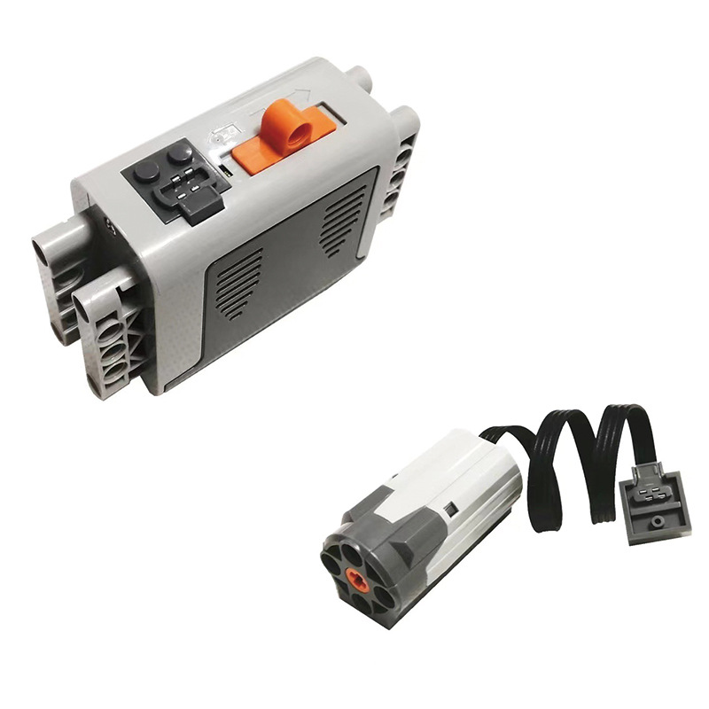 Organización ayudas didácticas 9686 compatible con Lego 9686 pequeñas partículas de montaje de bloques de construcción de ciencia y tecnología de maquinaria de potencia traje