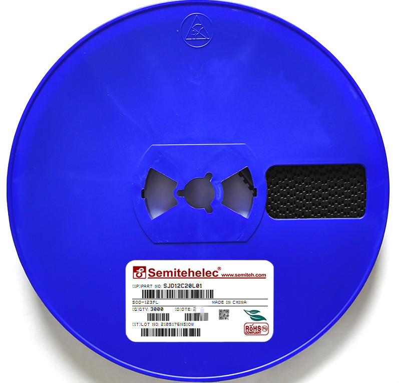 SJD12C20L01 ESD/TVS二极管 SOD-123FL SEMTIEH 全新原装正品
