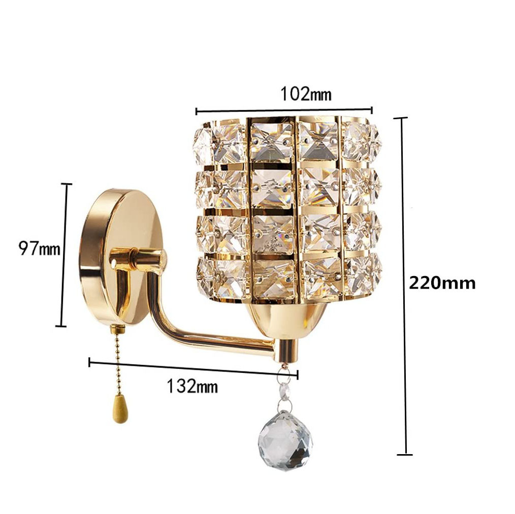 Lámpara de pared creativa moderna sala de estar TV lámpara de pared de fondo simple minimalista dormitorio lámpara de noche Luz de lujo de alta gama nueva lámpara