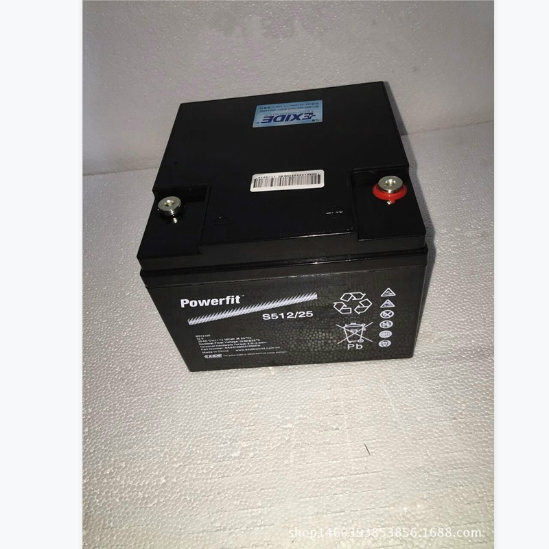 GNB蓄电池S512/25美国Powerfit电池12V25AH直流屏 消防 UPS 电源