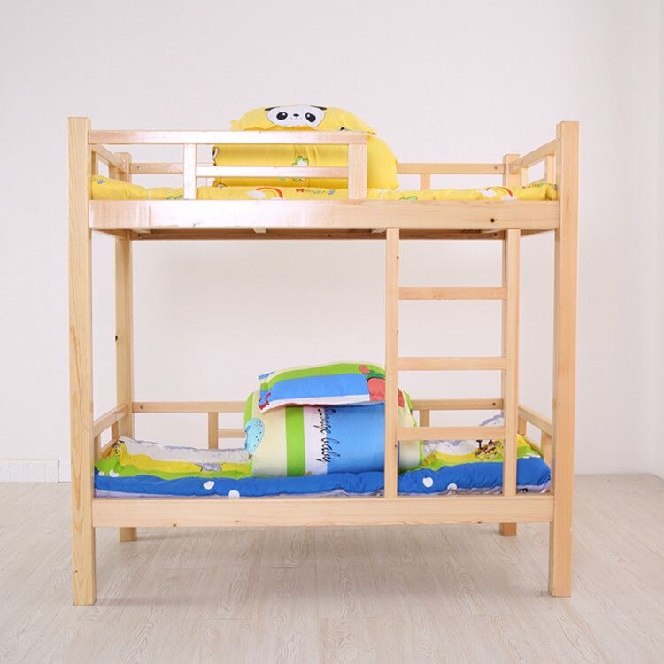Student Dormitory Bed Wooden Bed Staff Apartment Double-layer Solid Wood Bed Children's Thickened High-low Bed Full Solid Wood Student Dormitory Bed Wooden Bed Staff Apartment Double-layer Solid Wood Bed Children's Thickened High-low Bed Full Solid Wood