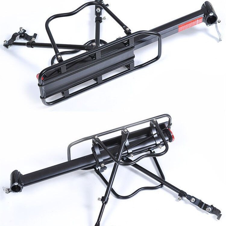 Mountain Bike Rear Rack Bicycle Aluminum Alloy Rack Quick Release Tail Rack Can Carry People/Iron Quick Release Rear Rack