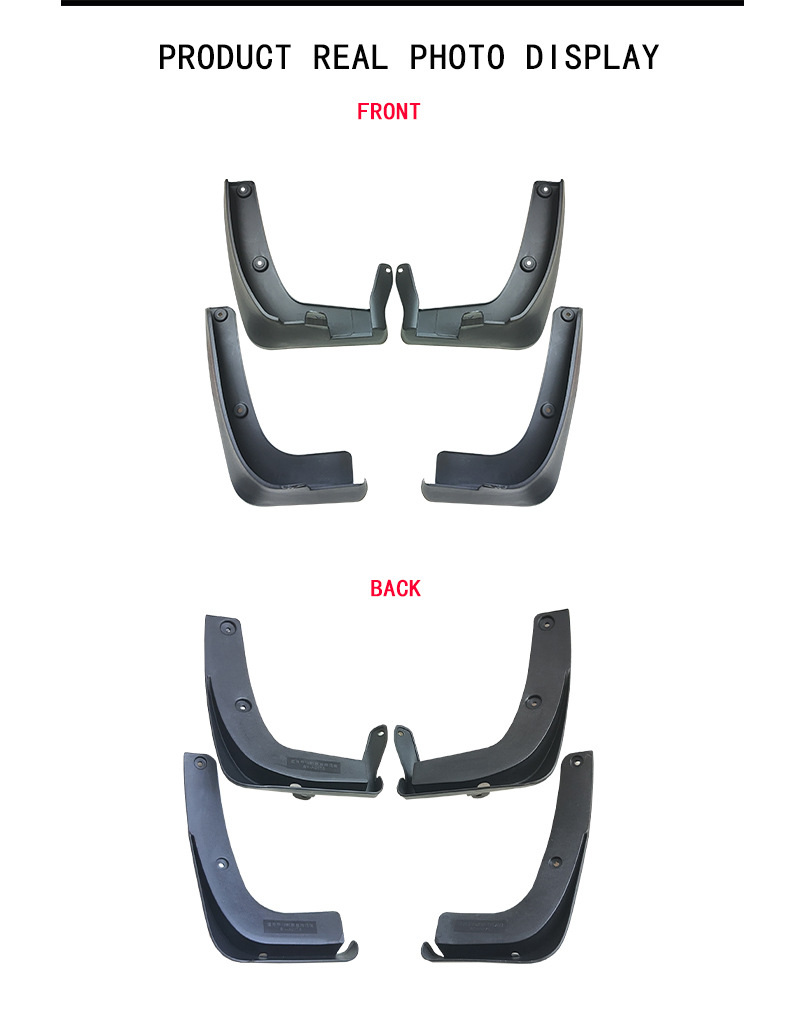 Suitable for 2013 Sorento Car Tire Fender Pp Material Front and Rear Soft Rubber Material Fender Leather