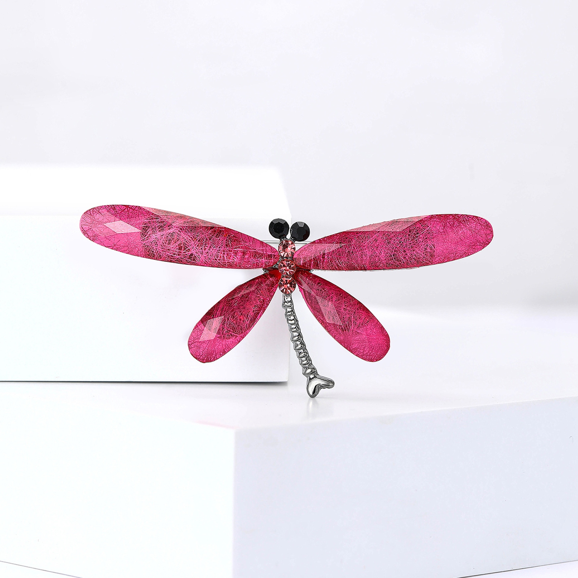 11g Weight Brooches Classification Holiday, Banquet, Daily Occasion Alloy Material Dragonfly Pattern Women's Gender Casual, Elegant, Lady Style Casual Elegant Lady Pin Dragonfly Alloy Women's Brooches 3