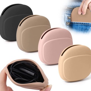 Silicone Winder storage box organizer cable organizer wired earphone box Bluetooth earplugs data cable storage bag