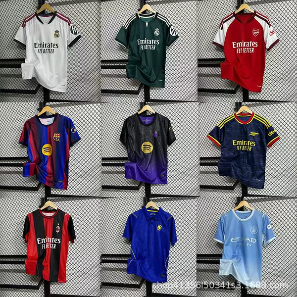 Wholesale 2627 season Real Madrid Barcelona Spain Argentina football jerseys Mbappe Yamal fan edition jerseys