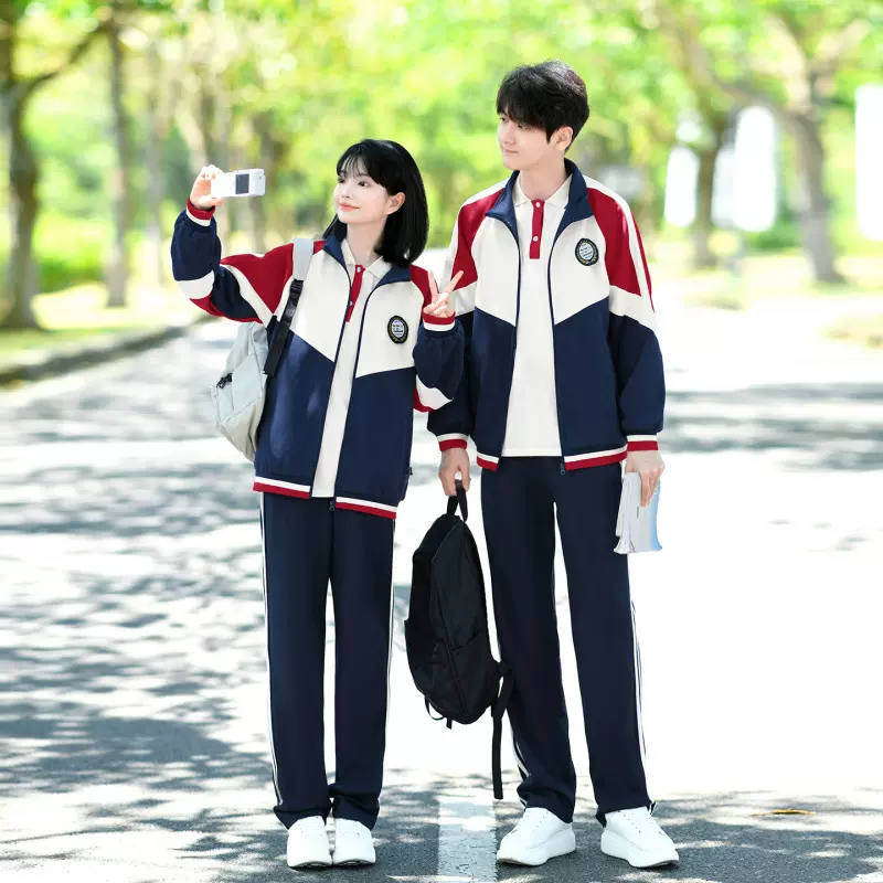 2025秋季运动会大量现货 情侣装秋冬装卫衣外套学生班服校服运动