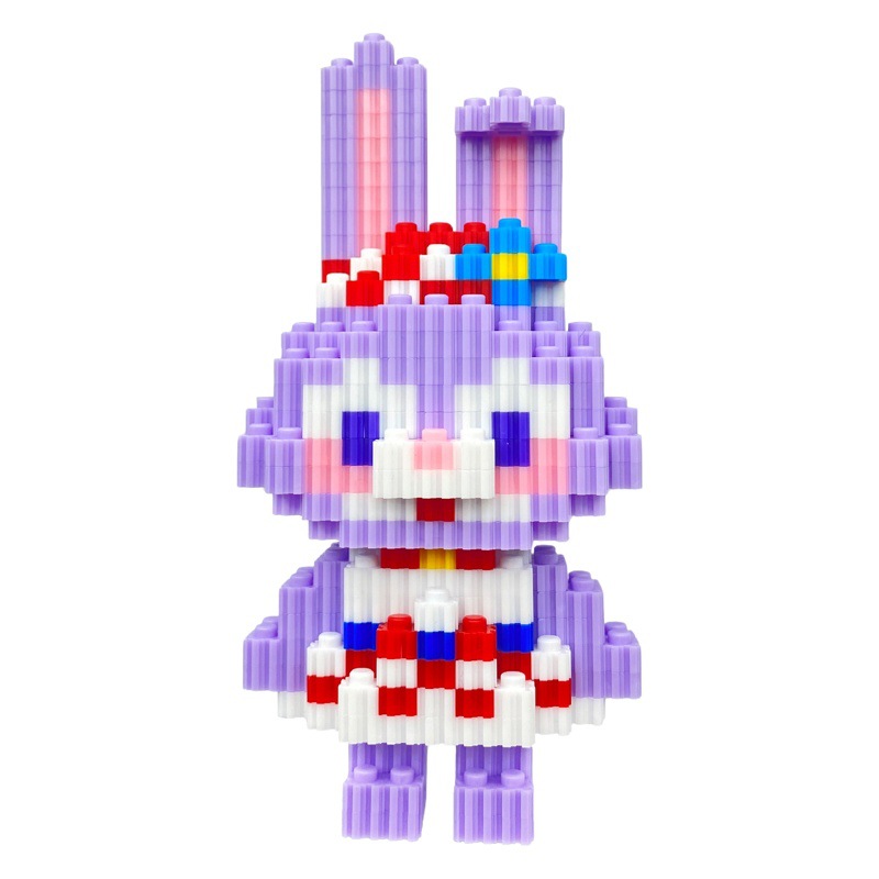 Noche puesto en el mercado de suministro al por mayor de partículas de diamante en miniatura bloques de construcción de juguete de montaje de partículas juguetes regalo educativo descompresión