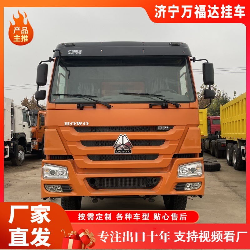 Africa HOWO Dump Truck, Soil Transporter, 10-Wheel Tipper Truck
