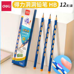 有力文房具58182穴鉛筆小学生矯正握手姿勢hb児童鉛筆幼稚園鉛筆卸売り