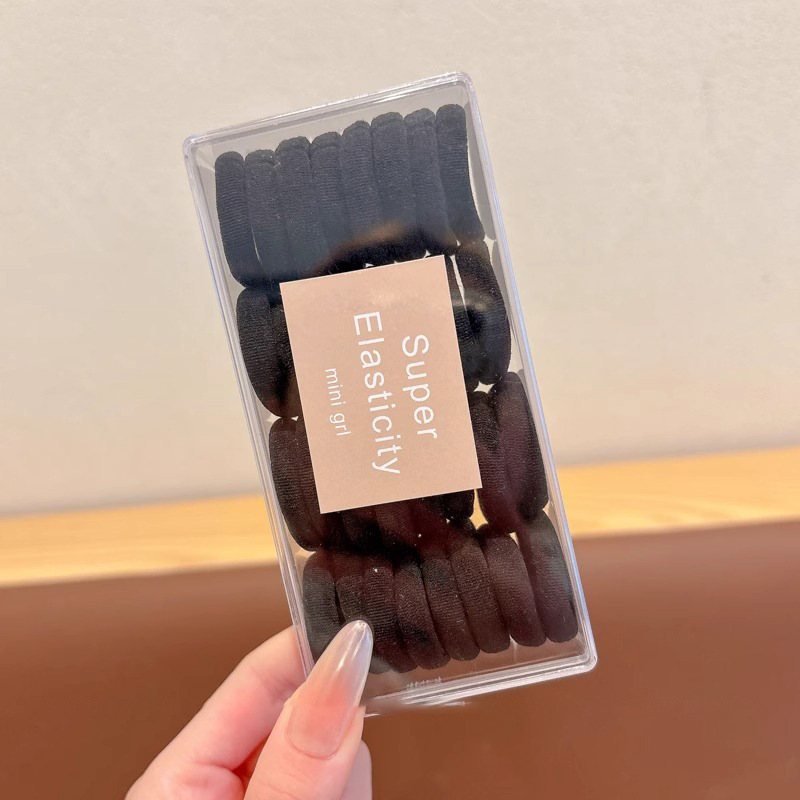 Niños cuerdas de cabello de dopamina de color niñas cuerdas de cabello de correa de cabello anillo de cabello bebé de alta elasticidad no lesiones cabello