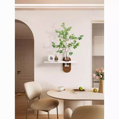 欧式墙壁装饰客厅可置物壁画砂岩画厨房装饰画墙面水培花瓶壁挂式