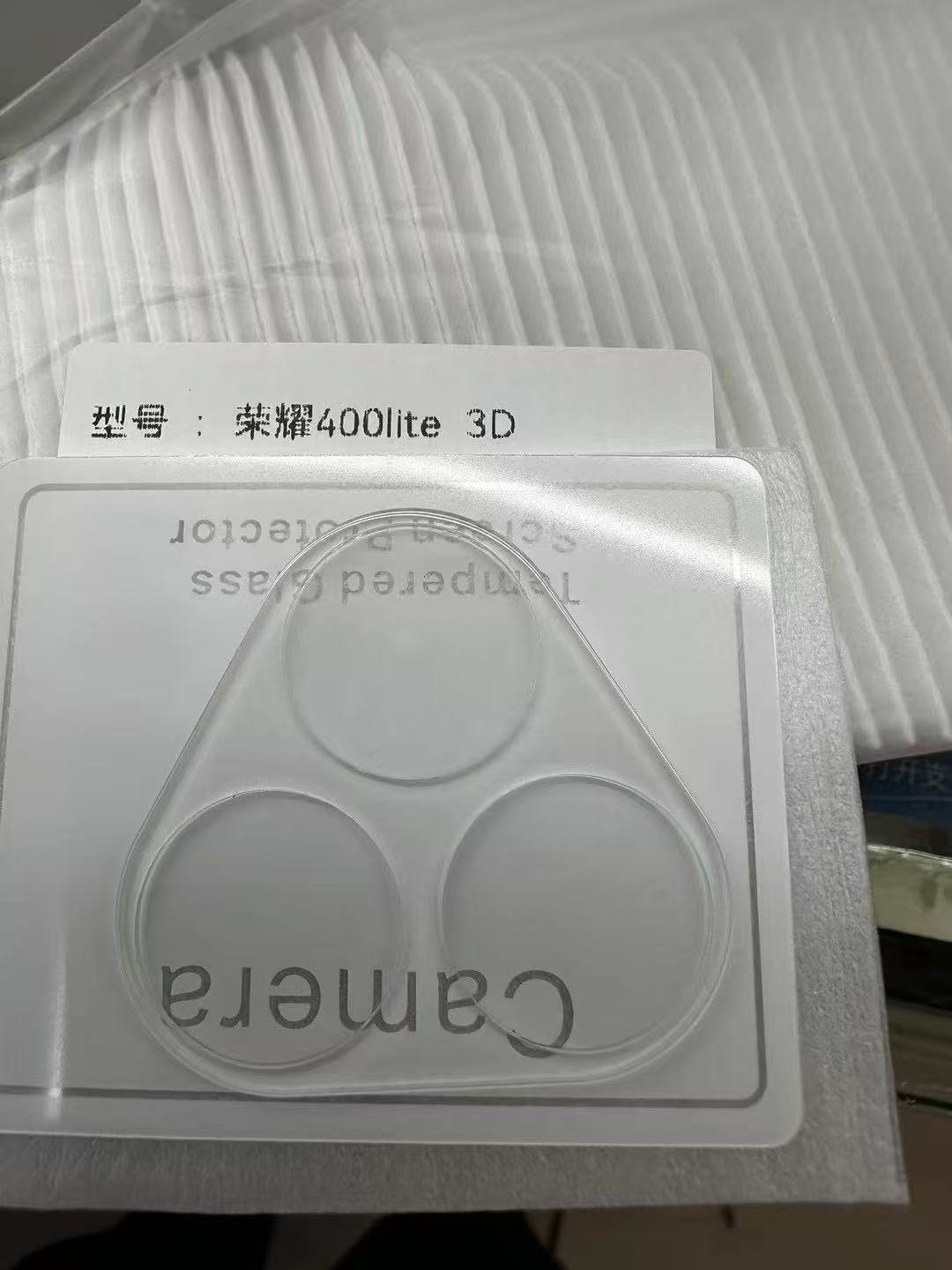 Protector de Pantalla de Cristal Templado 3D de Alta Definición para Honor 400 Lite Eagle Eye, Compatible con la Cámara Honor X8c y X7c