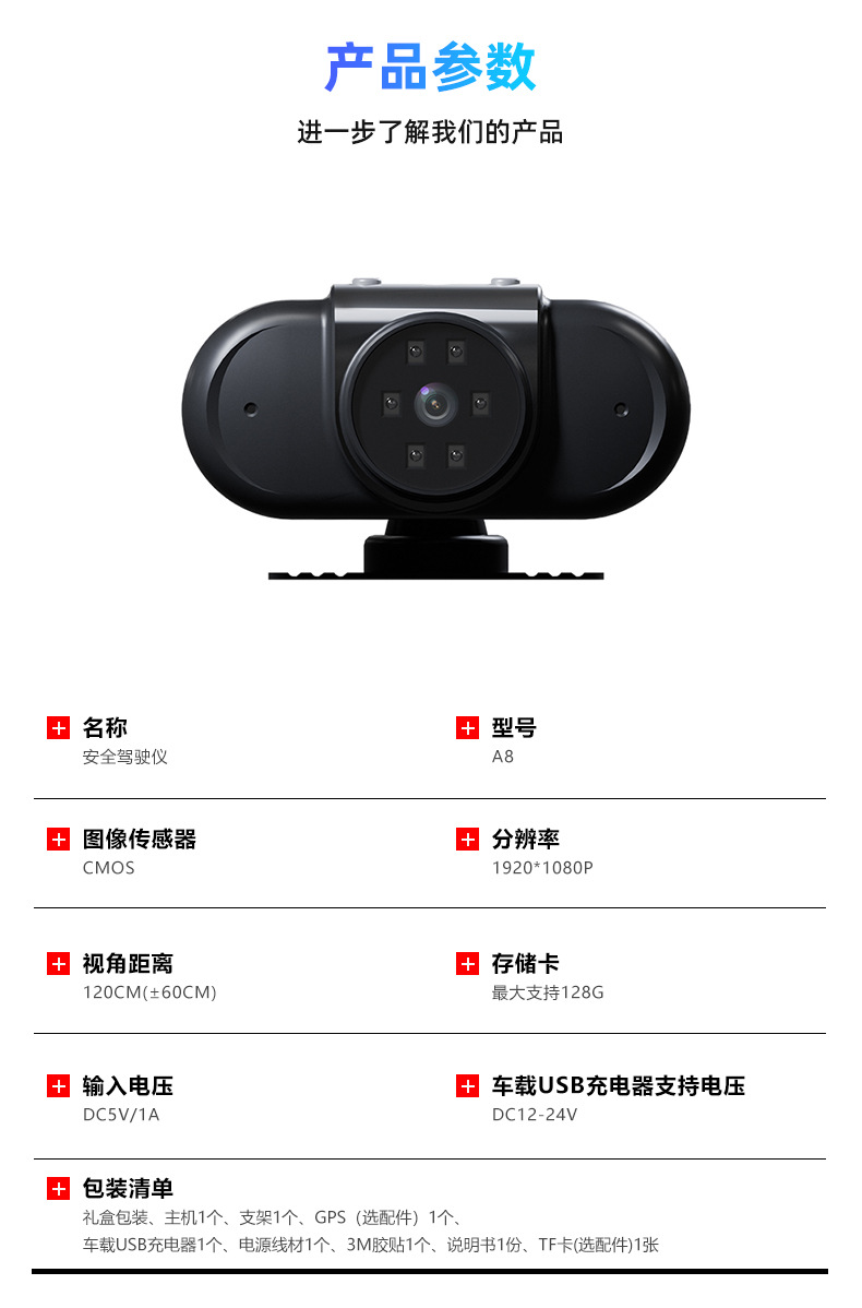 Cross-Border Anti-Fatigue Driving Warning Device, Fatigue Driving Reminder Device, Essential Car Supplies, Smart