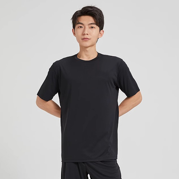 Camiseta deportiva de hombre de verano, pantalones cortos de manga corta, entrenamiento de acondicionamiento físico, examen físico, comercio exterior al por mayor transfronterizo