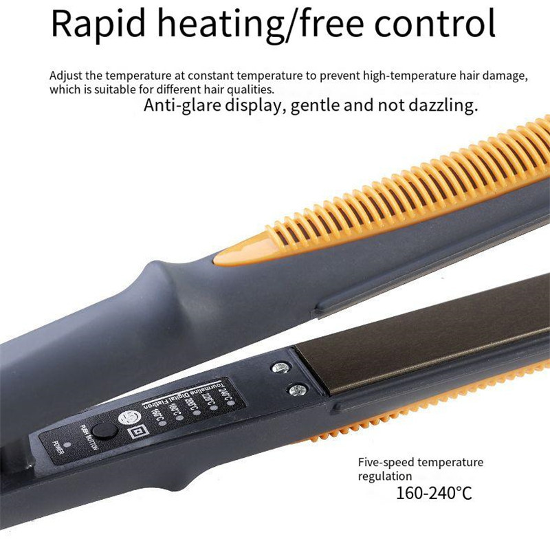 bir arada Soğuk sıcak hava tarağı yeni ürün çok fonksiyonlu elektrikli düzleştirici otomatik kesme çubuğu hai stghtene culg h_voghion.com