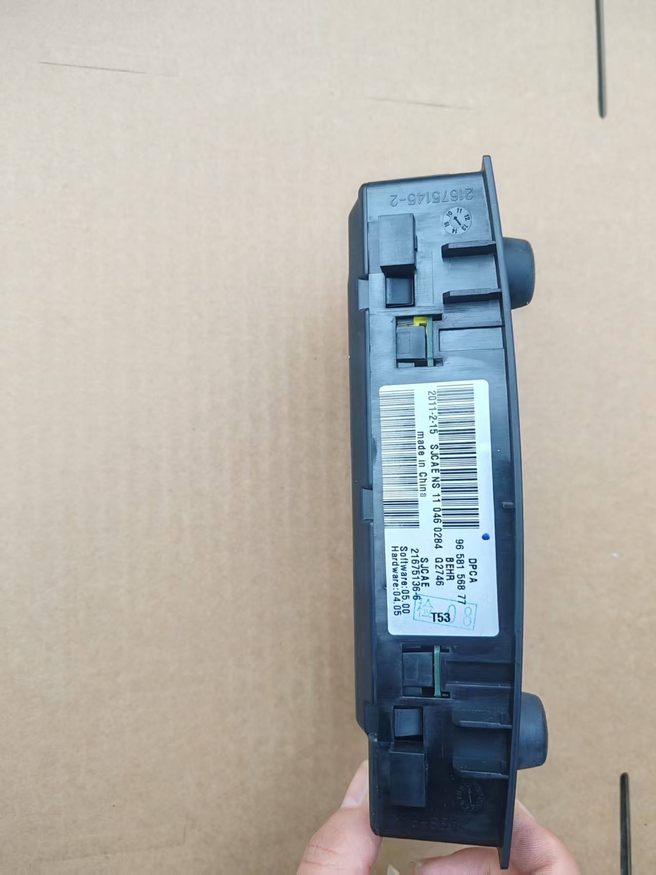 Car Air Conditioning Panel Suitable for Peugeot Citroen C4 Automatic Air Conditioning Control Panel Air Conditioning Panel 6451W