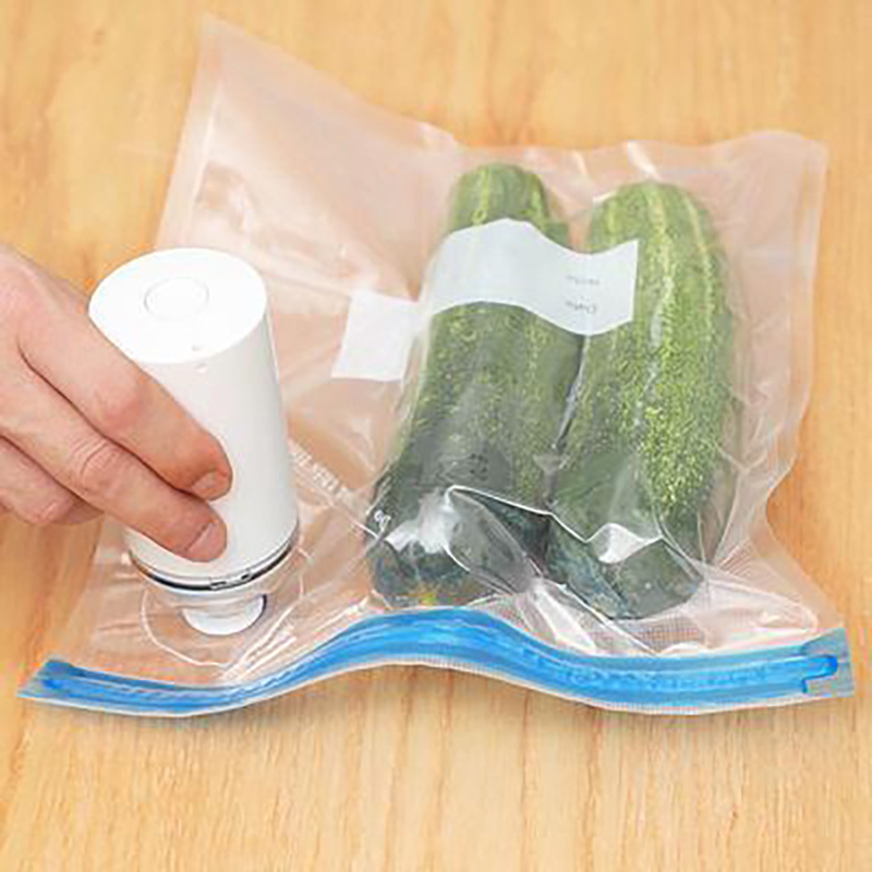 Mini máquina de vacío portátil USB bomba carga inalámbrica hogar bolsa compresión alimentos extractor